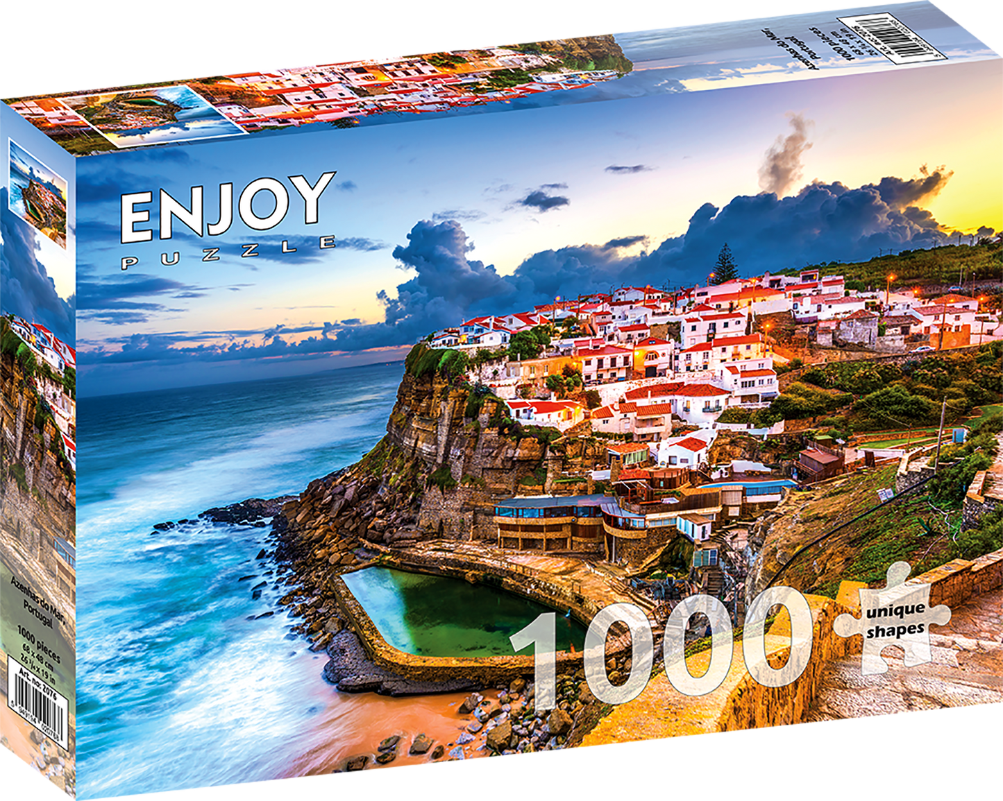 1000 Pieces Jigsaw Puzzle - Azenhas do Mar, Portugal (2076)