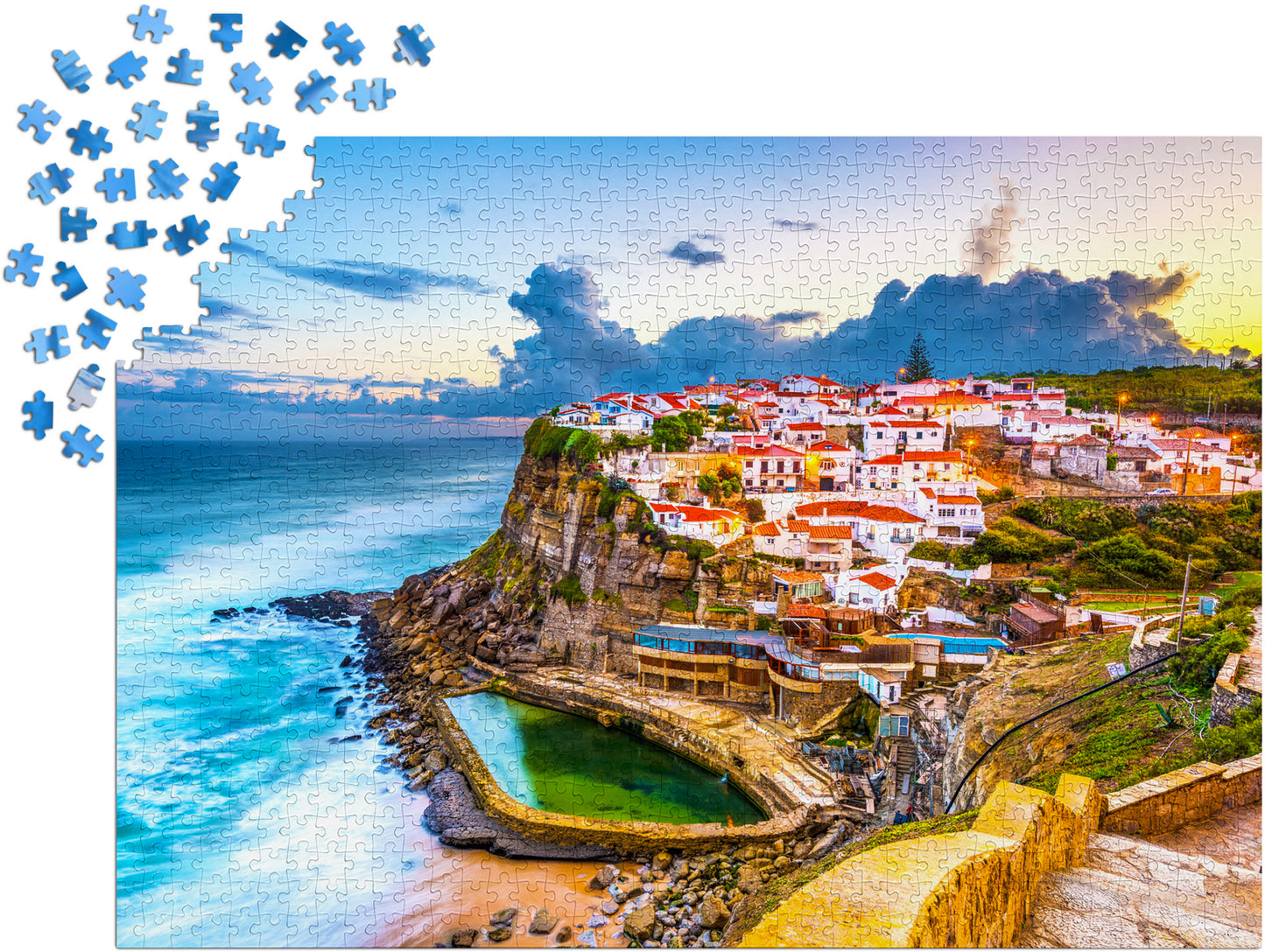 1000 Pieces Jigsaw Puzzle - Azenhas do Mar, Portugal (2076)