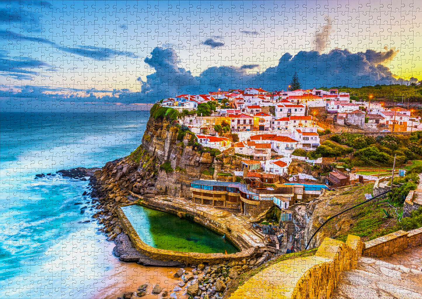 1000 Pieces Jigsaw Puzzle - Azenhas do Mar, Portugal (2076)