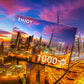 1000 Pieces Jigsaw Puzzle - Morning Over Dubai Downtown (2077)