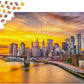 1000 Pieces Jigsaw Puzzle - New York City Skyline at Dusk (2081)