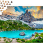 1000 Pieces Jigsaw Puzzle - Sorapis Lake, Dolomites, Italy (2083)