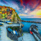 1000 Pieces Jigsaw Puzzle - Manarola Harbor at Sunset, Cinque Terre, Italy (2084)