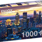 1000 Pieces Jigsaw Puzzle - Montreal Skyline by Night, Canada (2085)