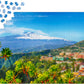 1000 Pieces Jigsaw Puzzle - Etna Volcano and Taormina, Sicily (2087)