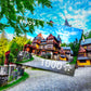 1000 Pieces Jigsaw Puzzle - Royal Residence, Sinaia, Romania (2088)
