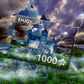 1000 Pieces Jigsaw Puzzle - Scary Dracula's Castle (2090)