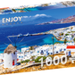 1000 Pieces Jigsaw Puzzle - Mykonos Island, Greece (2091)