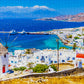 1000 Pieces Jigsaw Puzzle - Mykonos Island, Greece (2091)