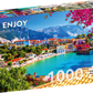 1000 Pieces Jigsaw Puzzle - Assos Village in Cephalonia, Greece (2092)