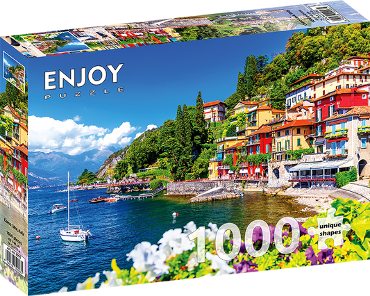 1000 Pieces Jigsaw Puzzle - Como Lake, Italy (2093)