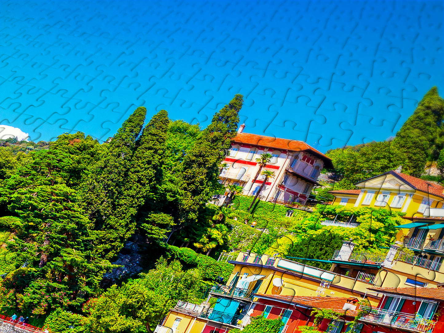 1000 Pieces Jigsaw Puzzle - Como Lake, Italy (2093)