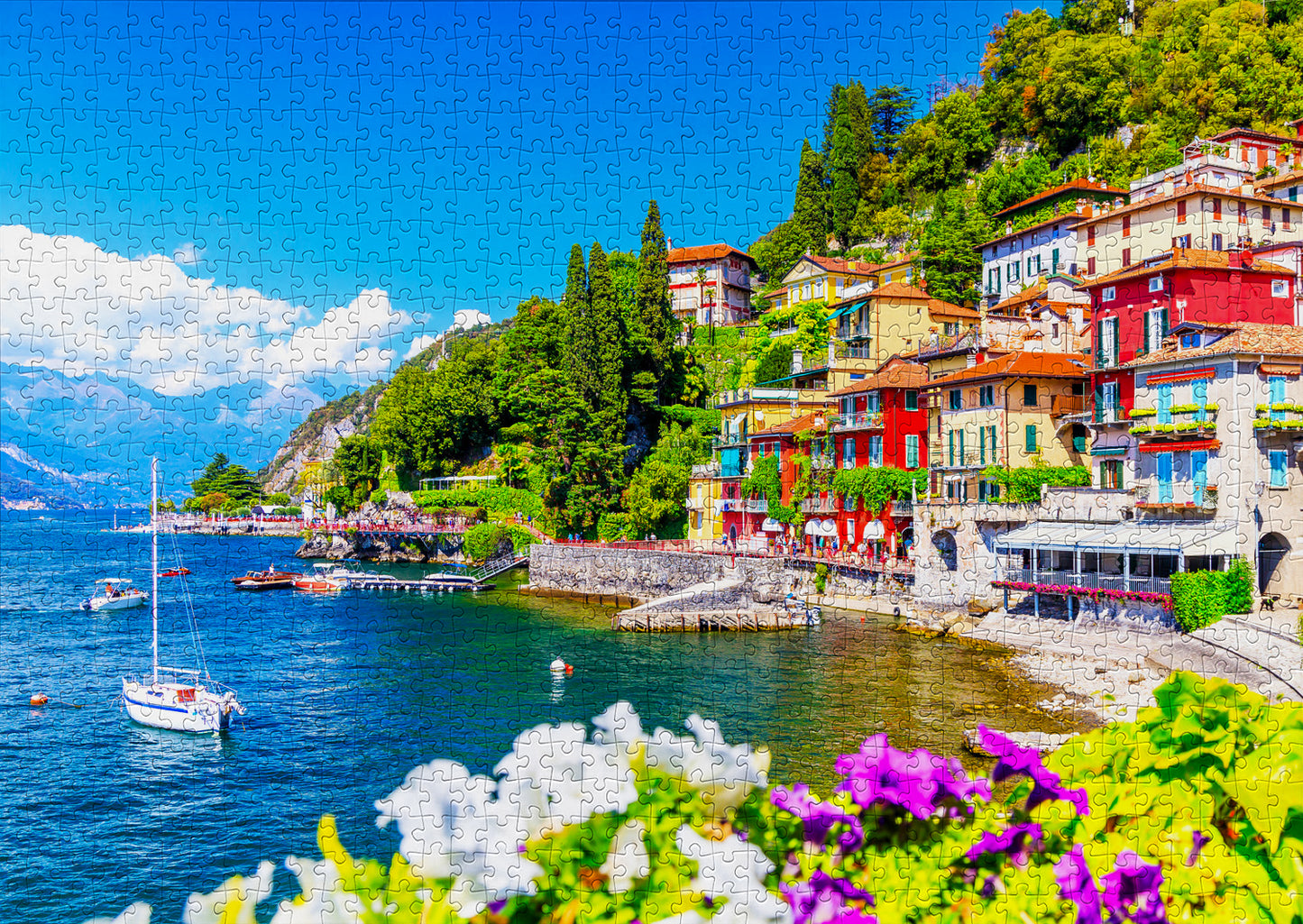 1000 Pieces Jigsaw Puzzle - Como Lake, Italy (2093)
