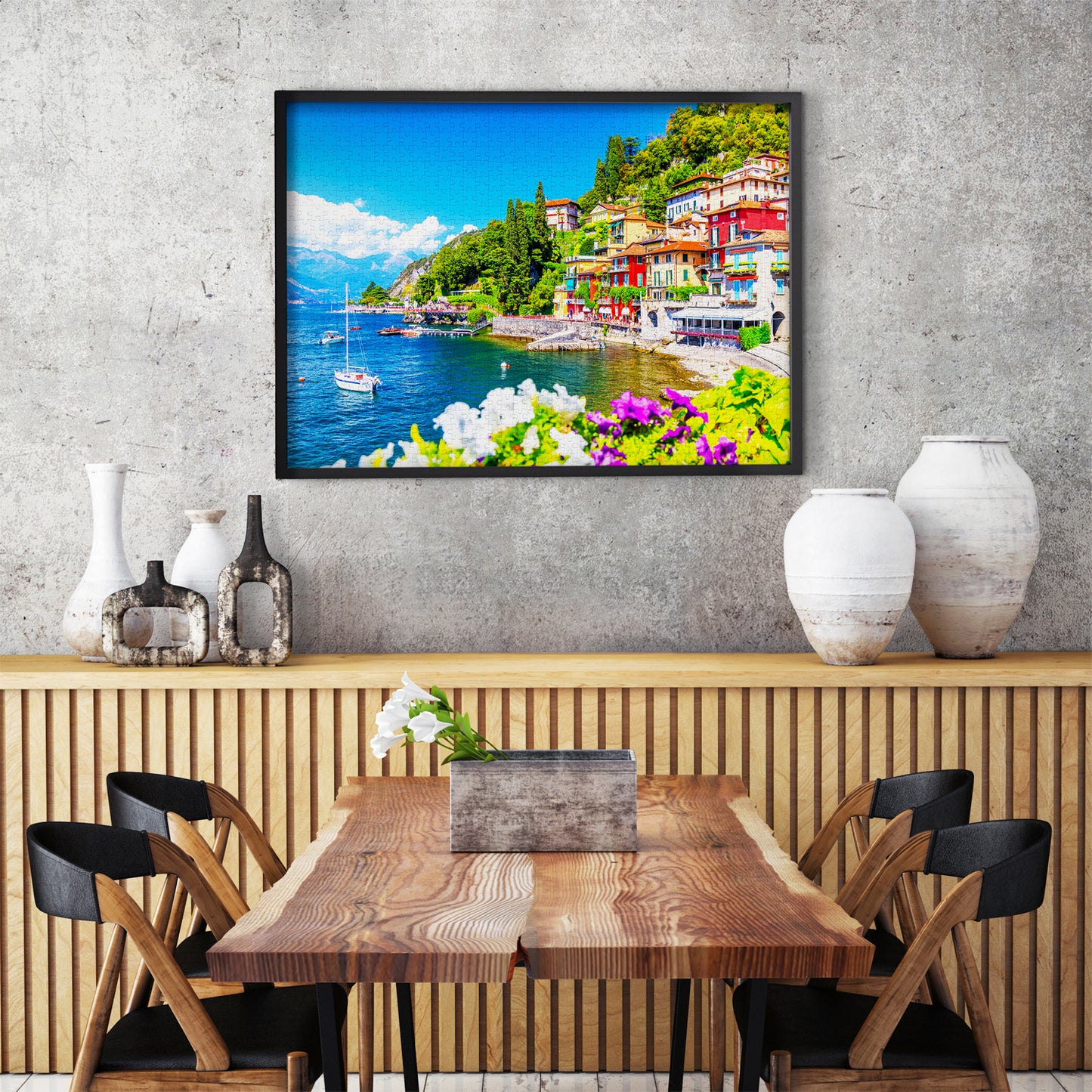 1000 Pieces Jigsaw Puzzle - Como Lake, Italy (2093)