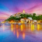 1000 Pieces Jigsaw Puzzle - Vrbnik Village, Croatia (2096)