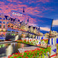 1000 Pieces Jigsaw Puzzle - Ghent at Twilight, Belgium (2097)
