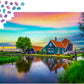 1000 Pieces Jigsaw Puzzle - Farm House in the Netherlands (2099)