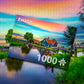 1000 Pieces Jigsaw Puzzle - Farm House in the Netherlands (2099)