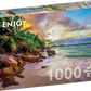 1000 Pieces Jigsaw Puzzle - Seychelles Beach at Sunset (2102)