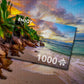 1000 Pieces Jigsaw Puzzle - Seychelles Beach at Sunset (2102)