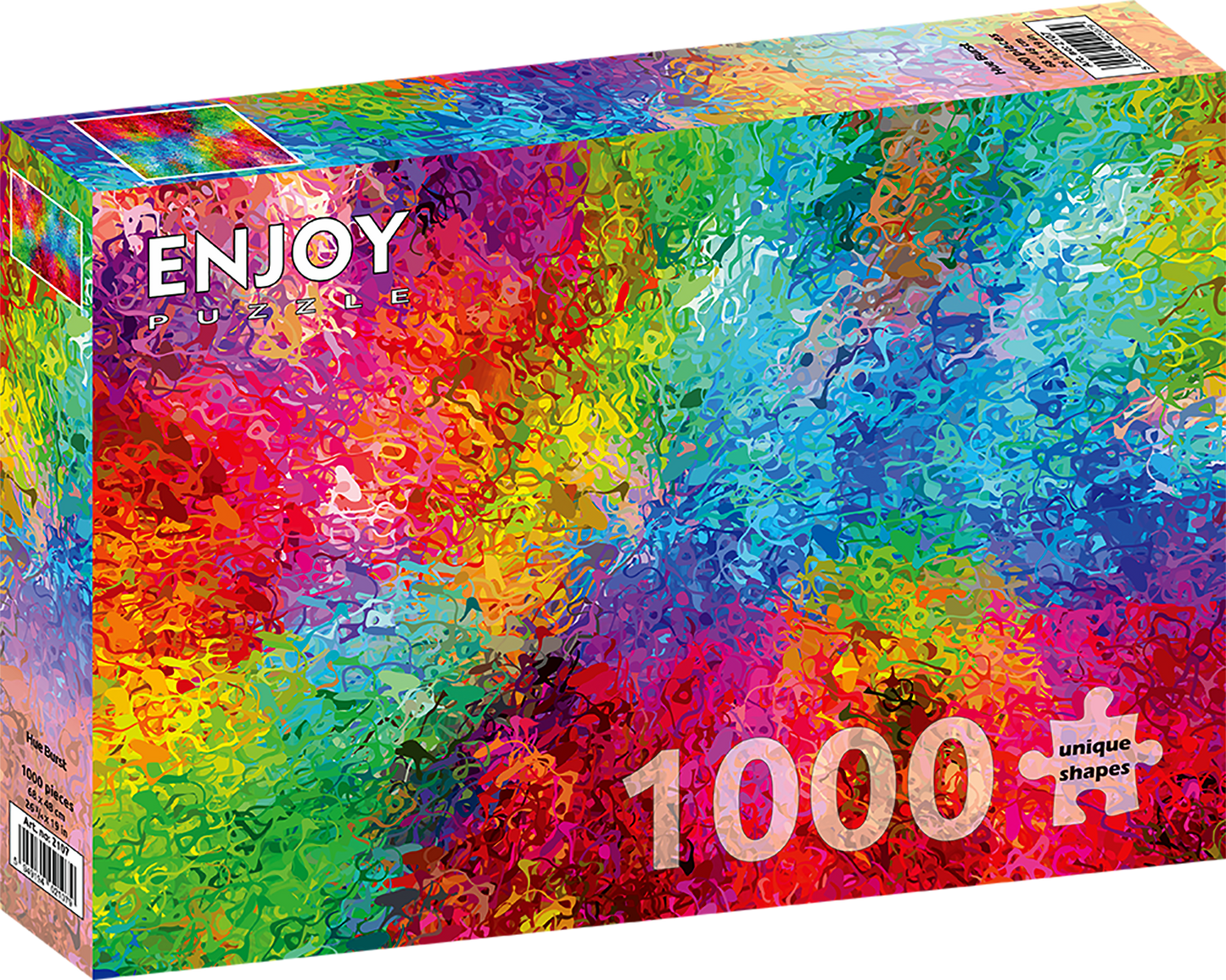 1000 Pieces Jigsaw Puzzle - Hue Burst (2107)