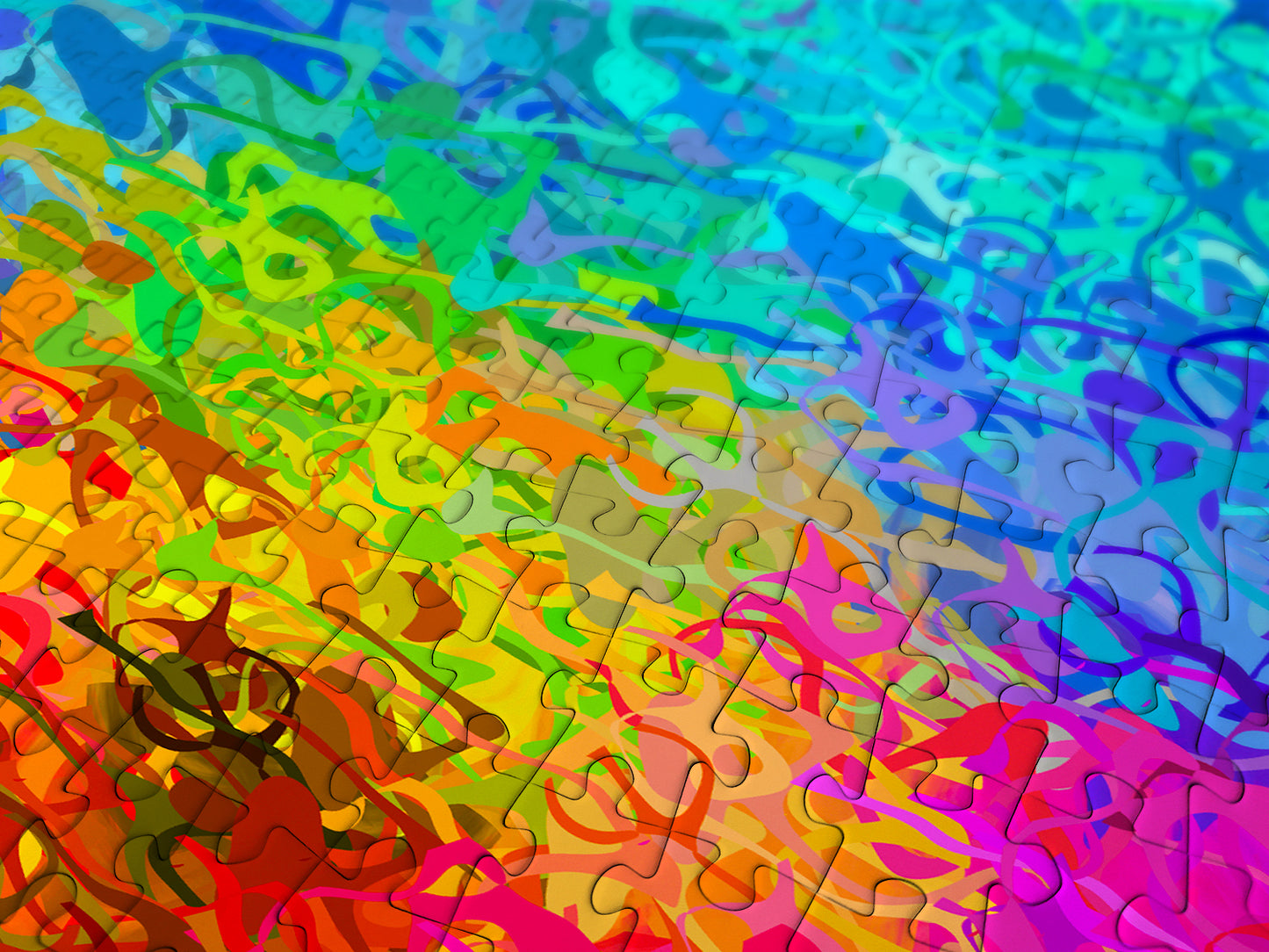 1000 Pieces Jigsaw Puzzle - Hue Burst (2107)