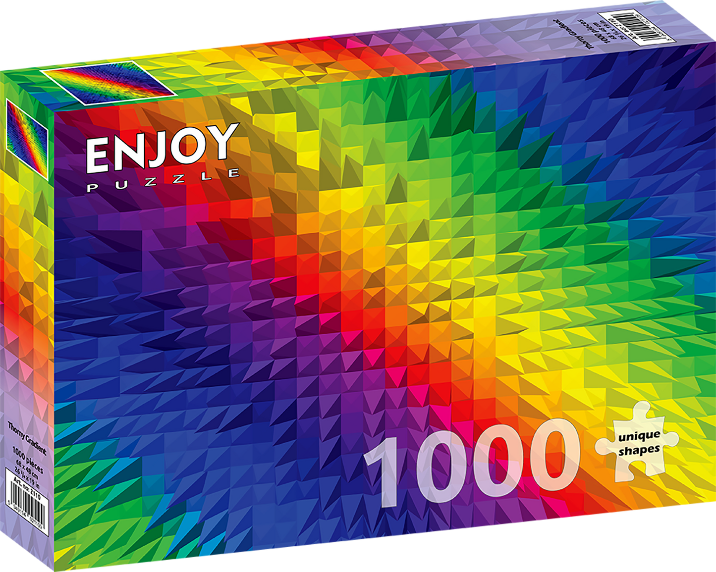 1000 Pieces Jigsaw Puzzle - Thorny Gradient (2110)