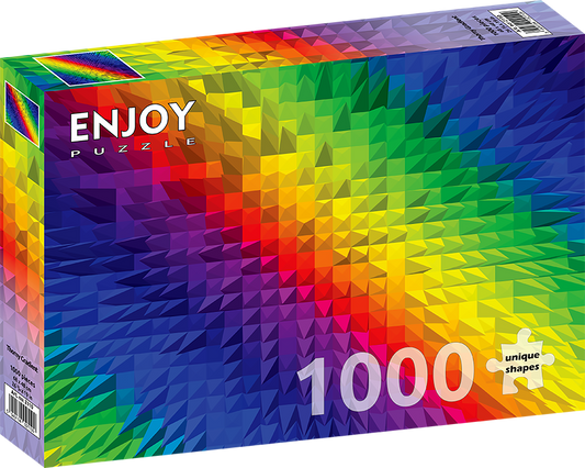 1000 Pieces Jigsaw Puzzle - Thorny Gradient (2110)