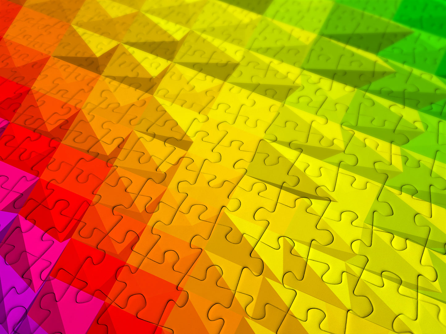1000 Pieces Jigsaw Puzzle - Thorny Gradient (2110)