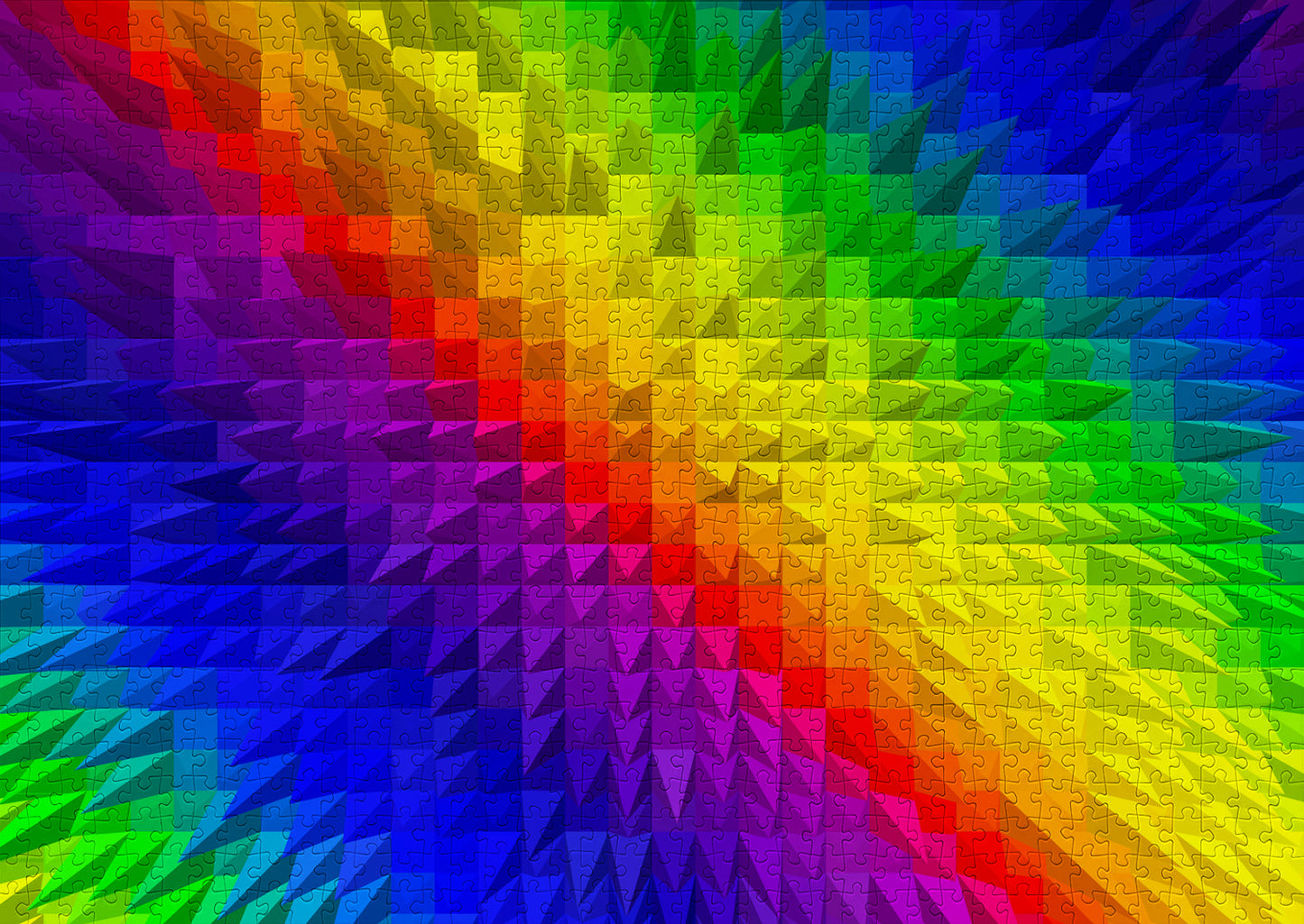 1000 Pieces Jigsaw Puzzle - Thorny Gradient (2110)