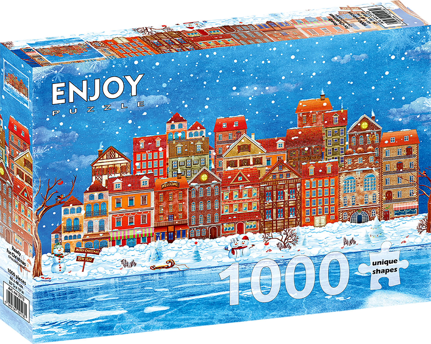 1000 Pieces Jigsaw Puzzle - Ready for Christmas (2113)