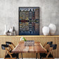 1000 Pieces Jigsaw Puzzle - Amsterdam Houses (2114)