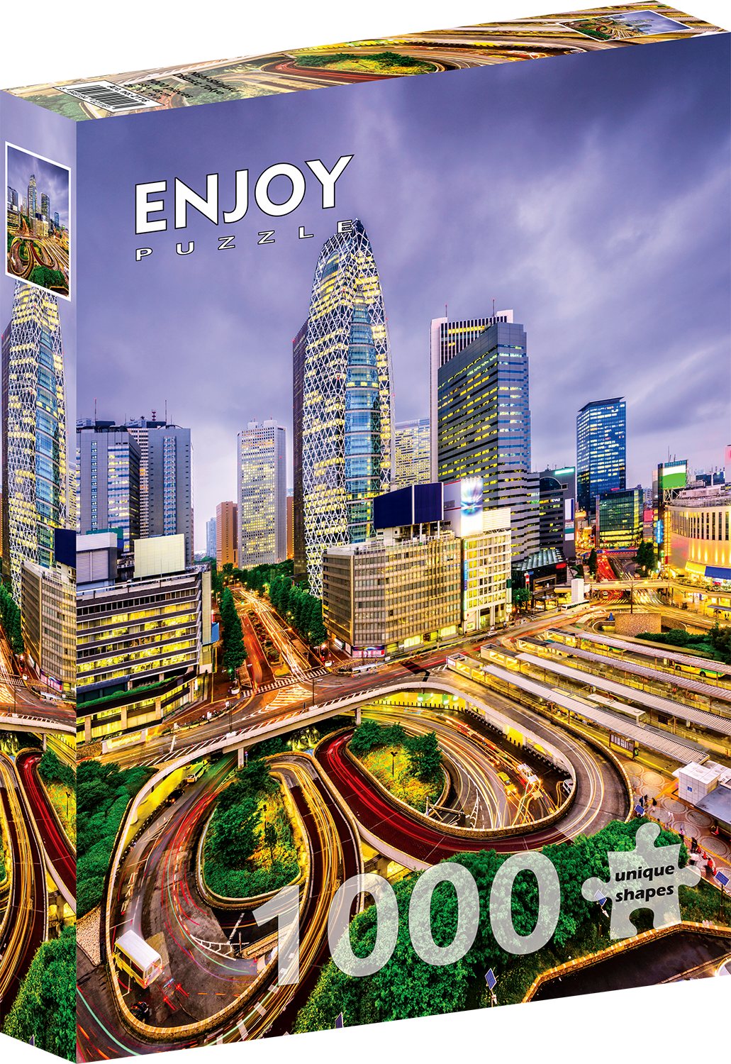 1000 Pieces Jigsaw Puzzle - Nishi-Shinjuku District, Tokyo (2116)