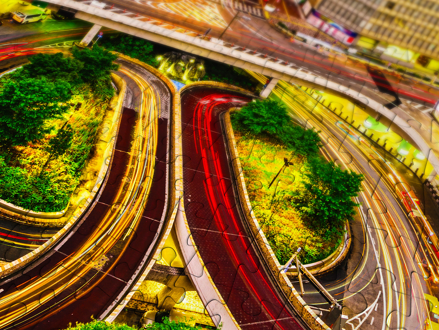 1000 Pieces Jigsaw Puzzle - Nishi-Shinjuku District, Tokyo (2116)