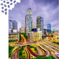 1000 Pieces Jigsaw Puzzle - Nishi-Shinjuku District, Tokyo (2116)