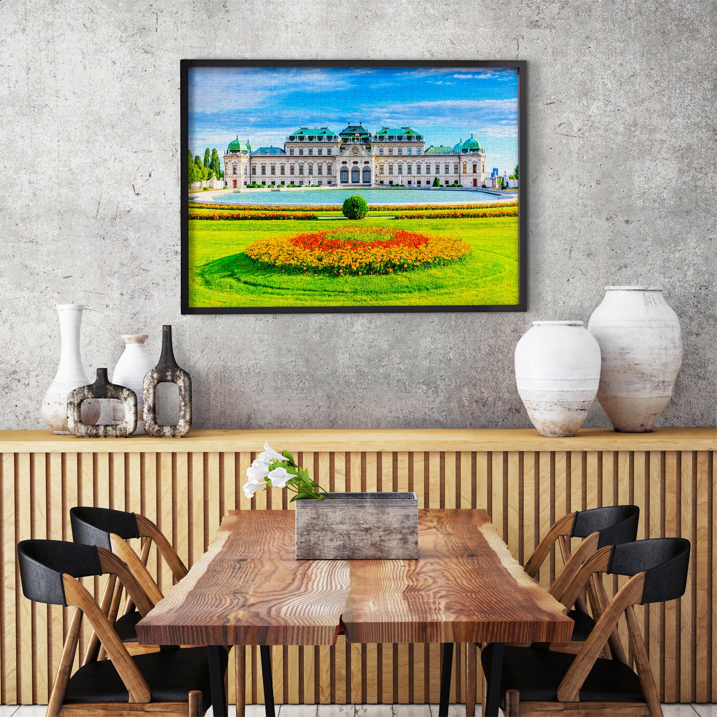 1000 Pieces Jigsaw Puzzle - Belvedere Palace, Vienna (2117)