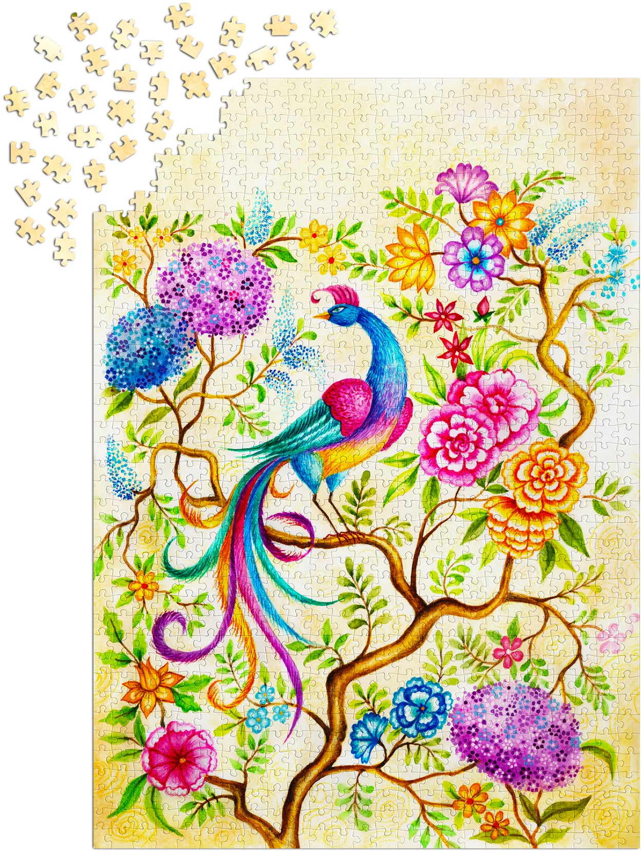 1000 Pieces Jigsaw Puzzle - Fairy Tale Bird (2118)