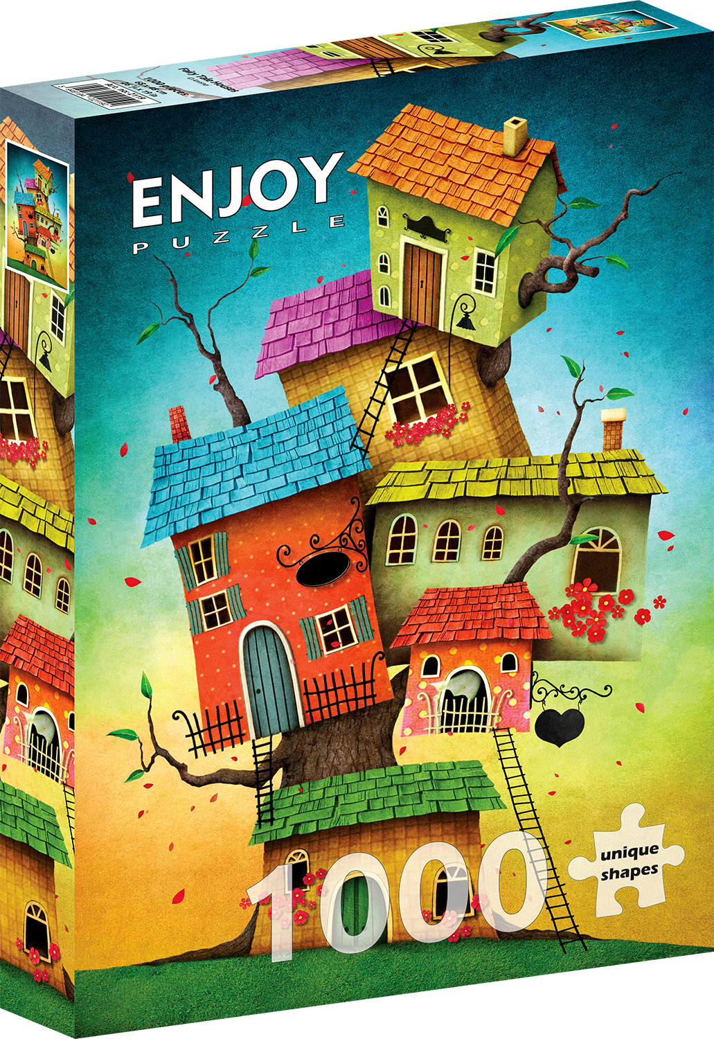 1000 Pieces Jigsaw Puzzle - Fairy Tale Houses (2119)