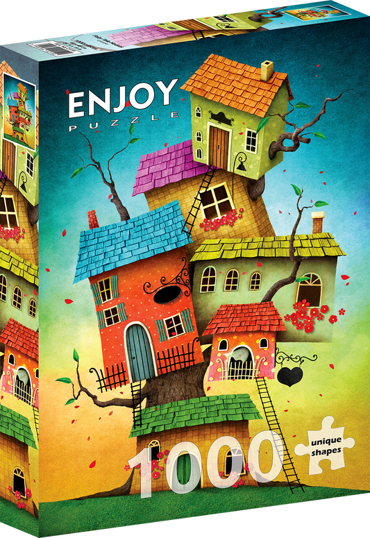 1000 Pieces Jigsaw Puzzle - Fairy Tale Houses (2119)