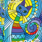 1000 Pieces Jigsaw Puzzle - Ornamental Cat (2121)