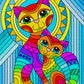 1000 Pieces Jigsaw Puzzle - Inseparable Cat and Kitten (2122)