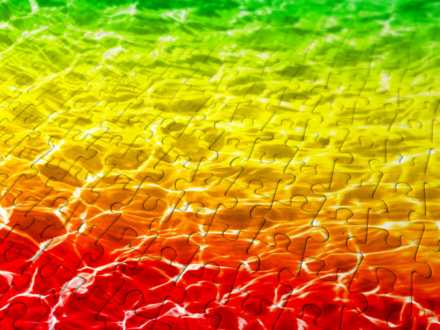 1000 Pieces Jigsaw Puzzle - Submerged Rainbow (2123)