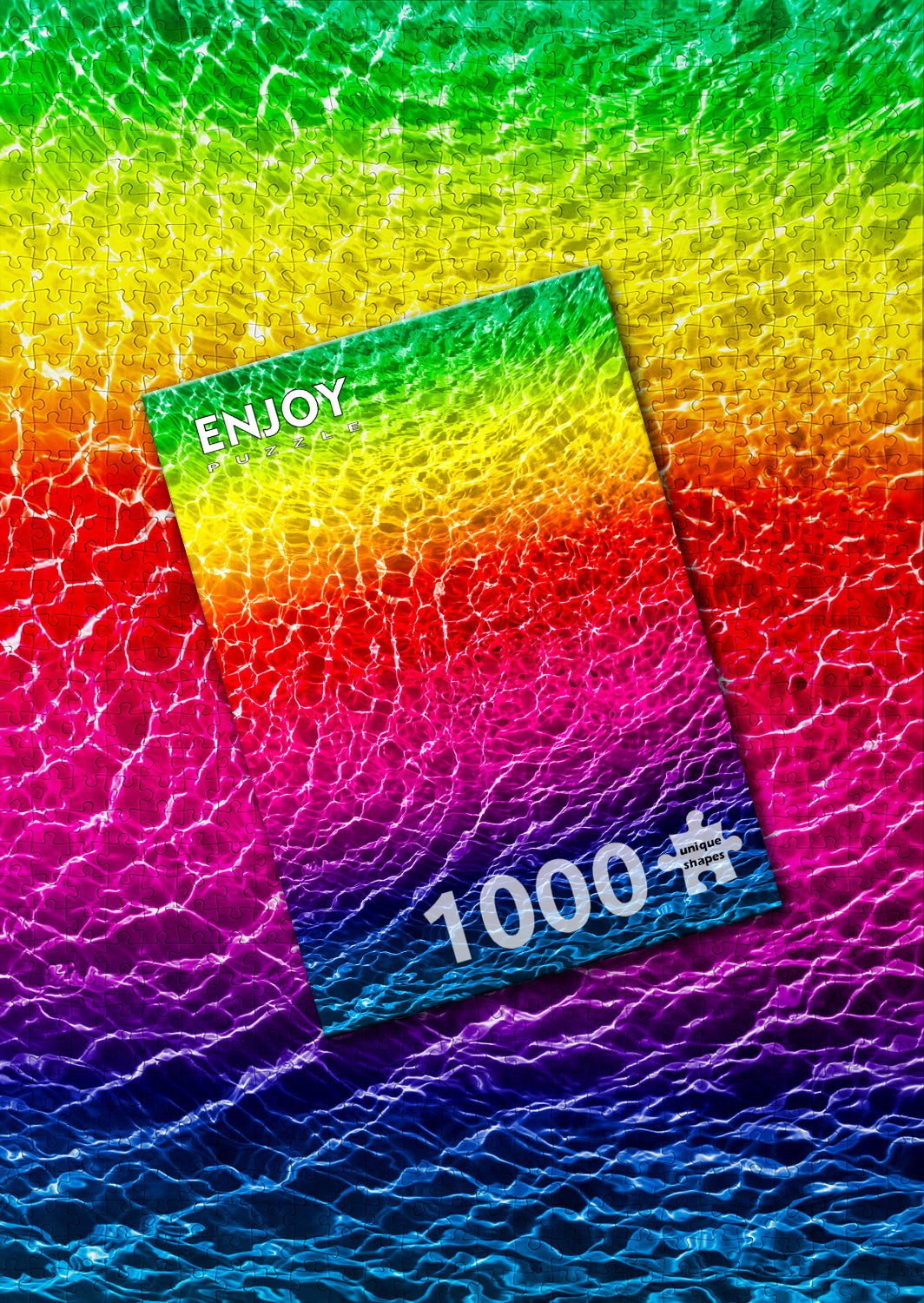 1000 Pieces Jigsaw Puzzle - Submerged Rainbow (2123)