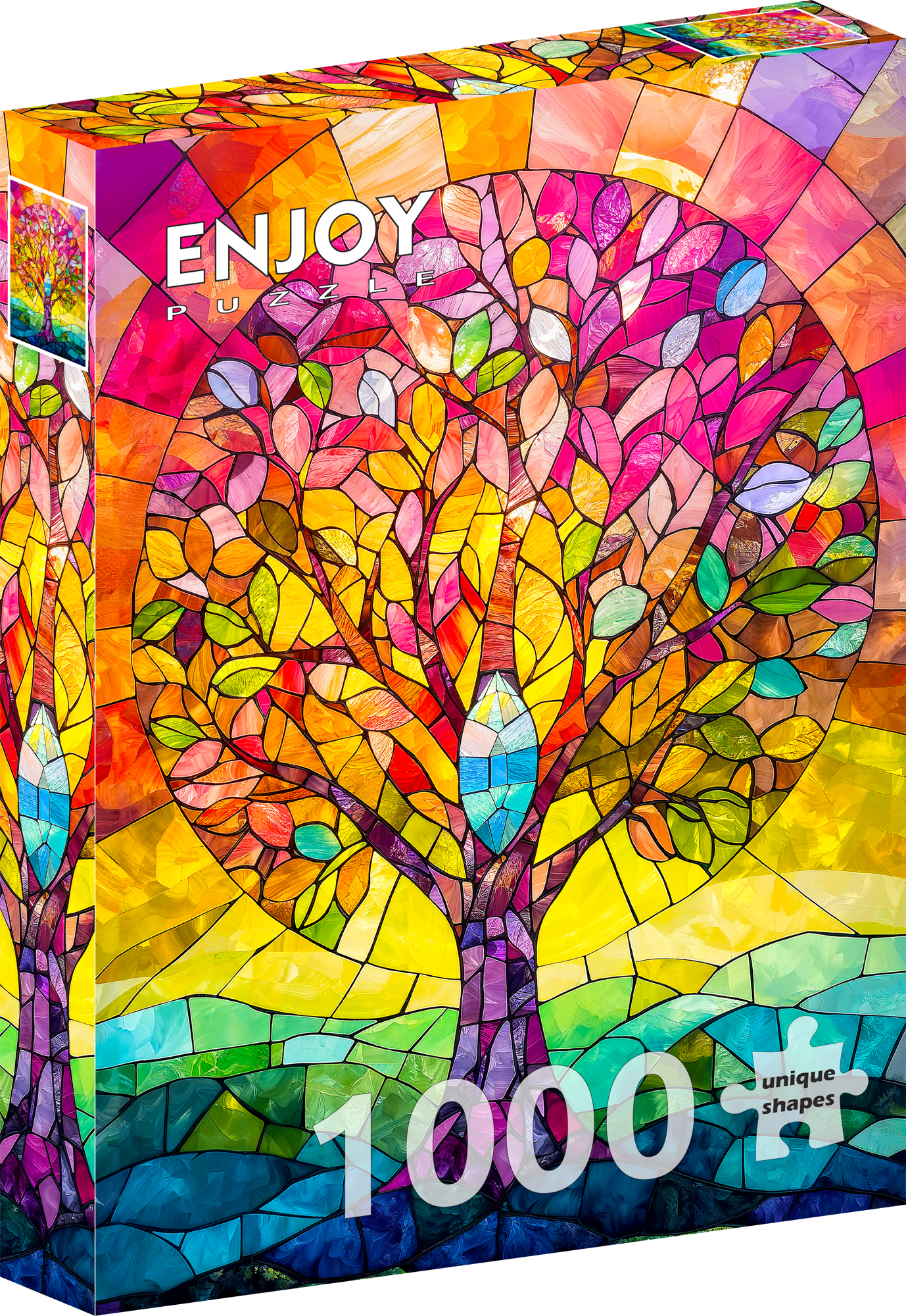 1000 Pieces Jigsaw Puzzle - Crystallized Tree (2242)