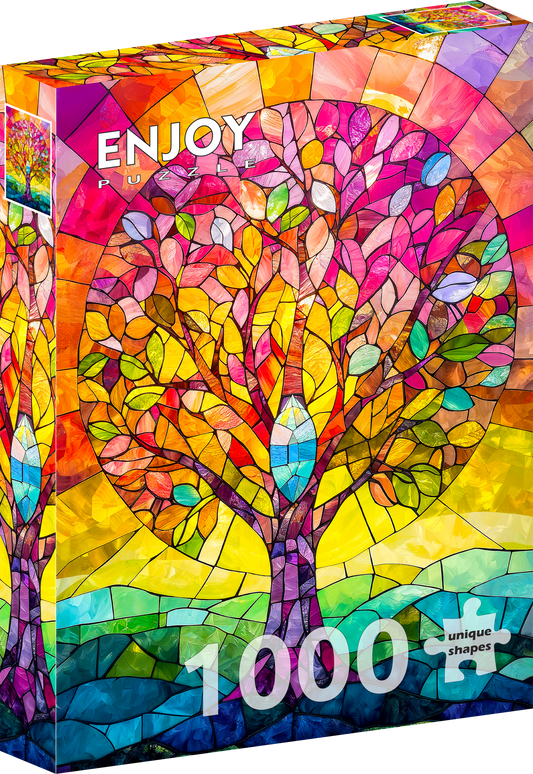 1000 Pieces Jigsaw Puzzle - Crystallized Tree (2242)