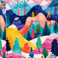 1000 Pieces Jigsaw Puzzle - Winter's Palette (2245)