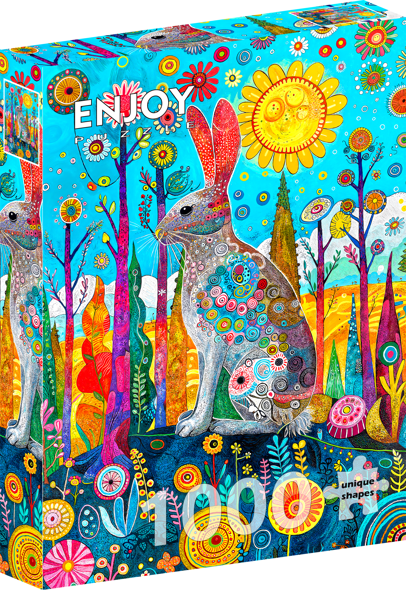 1000 Pieces Jigsaw Puzzle - Hare's Whimsical Land (2251)