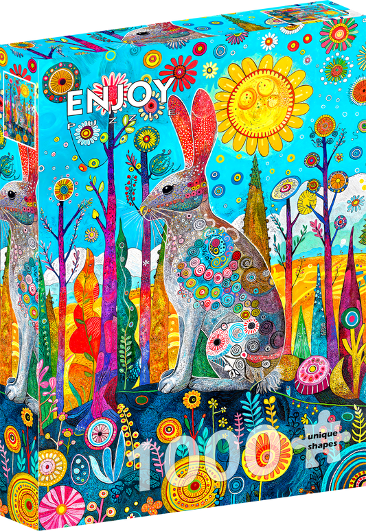 1000 Pieces Jigsaw Puzzle - Hare's Whimsical Land (2251)