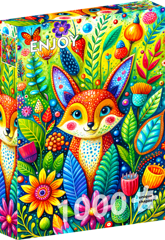 1000 Pieces Jigsaw Puzzle - Garden's Guest (2255)
