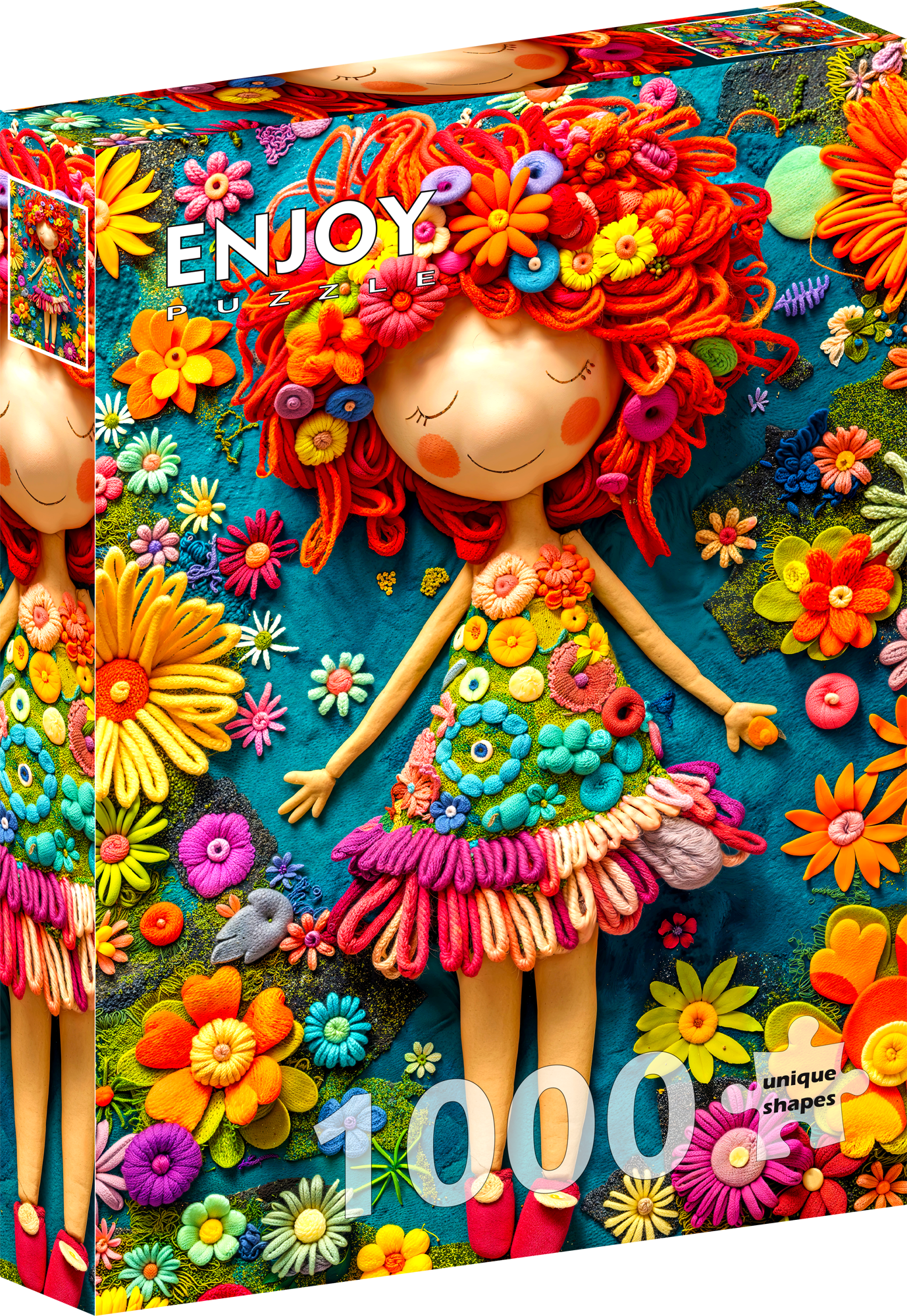 1000 Pieces Jigsaw Puzzle - Yarned Joy (2259)